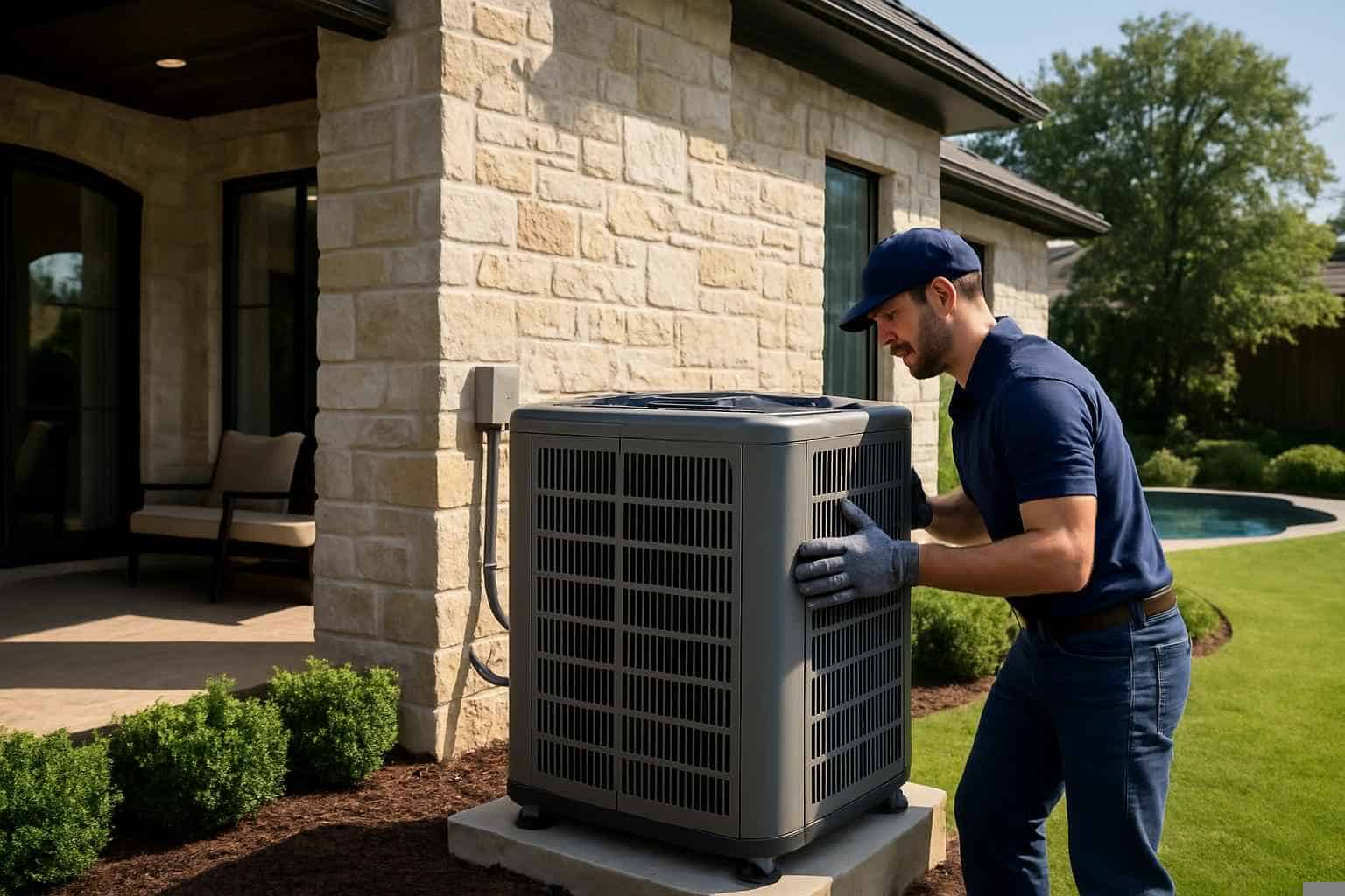 Heat Pump Installation Contractor in Marble Falls TX