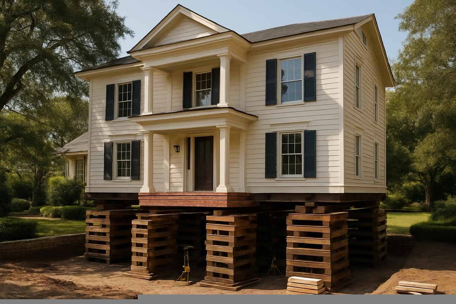 Foundation Repair Pier Beam Contractor In Burnet TX House Lifting Shimming Contractor in Burnet TX