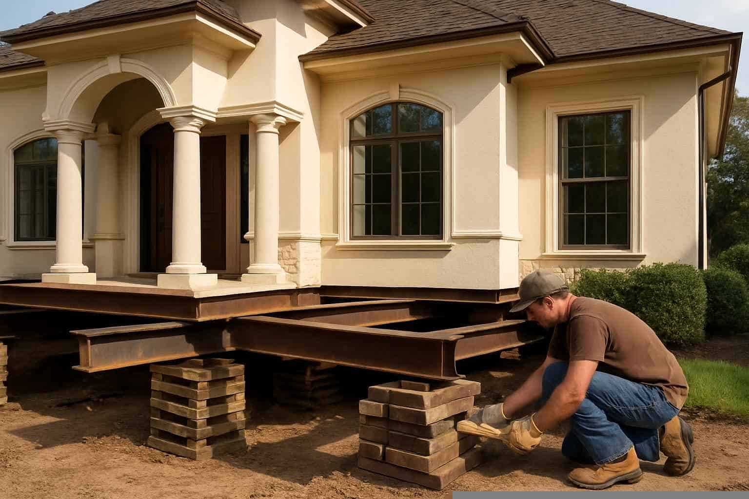 House Lifting Shimming Contractor in Marble Falls TX