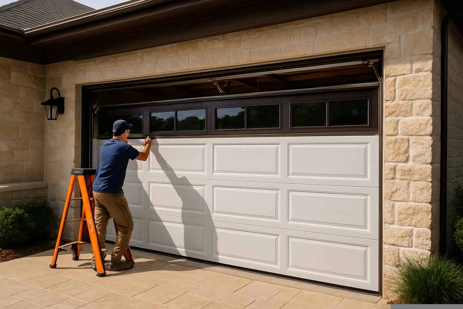Insulated Garage Door Installation Service in Marble Falls TX
