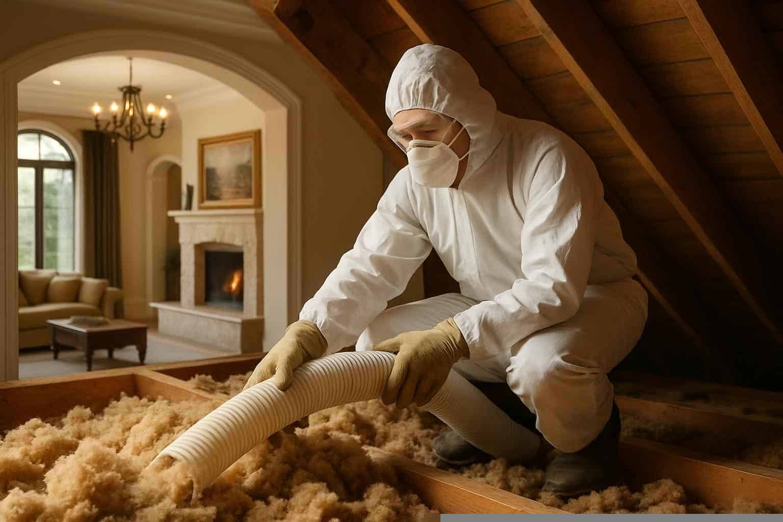 Spray Foam Insulation Contractor In Marble Falls TX Insulation Removal Service in Marble Falls TX