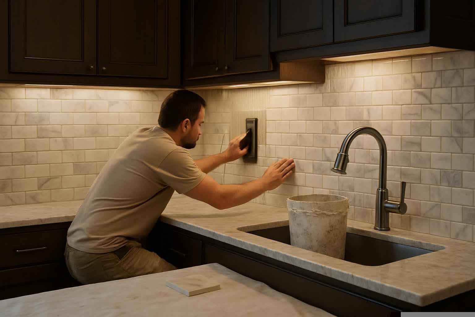 Kitchen Backsplash Tile Installer in Marble Falls TX