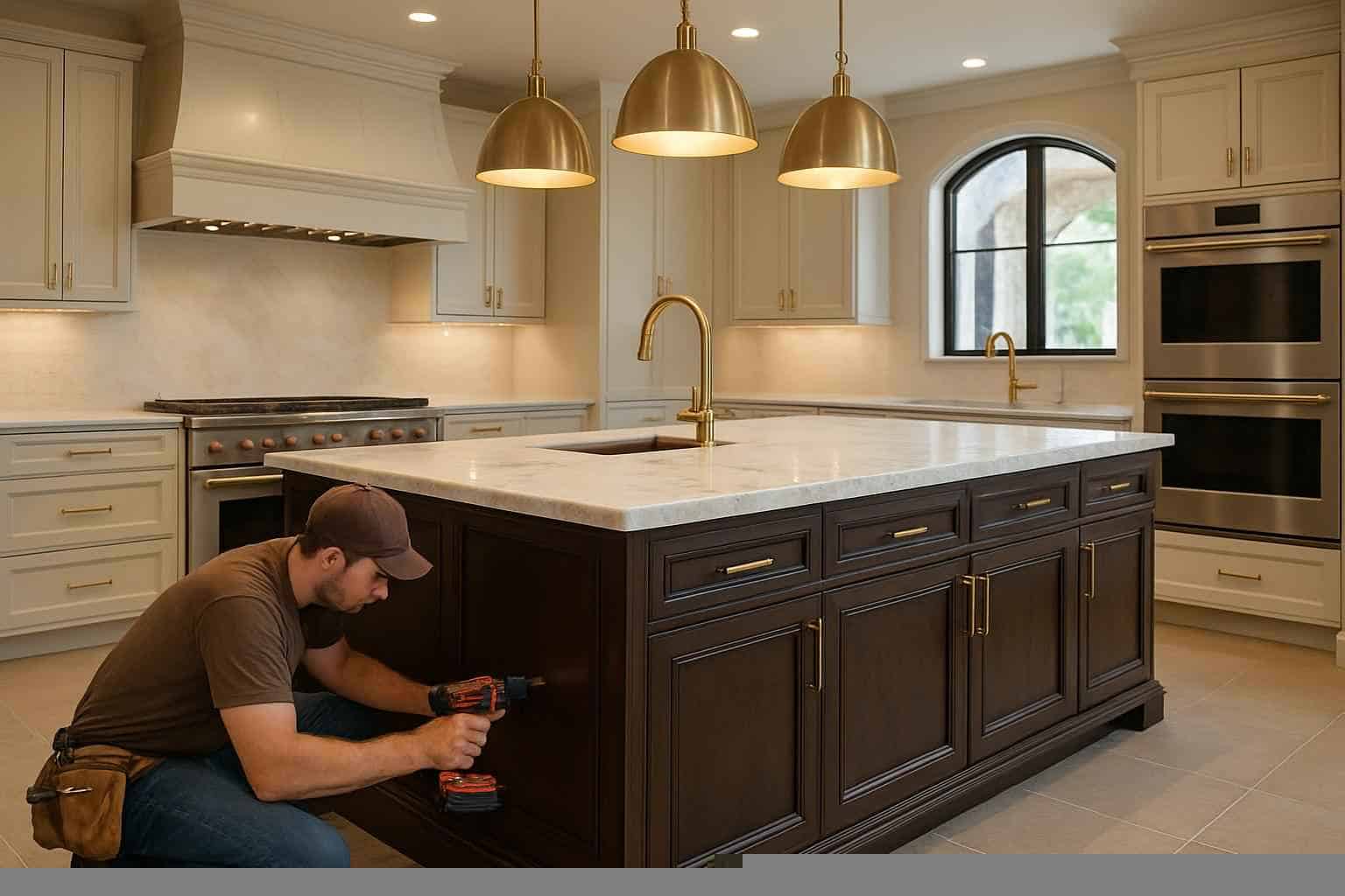 Kitchen Remodeling Contractor In Burnet TX Kitchen Island Installation Contractor in Burnet TX
