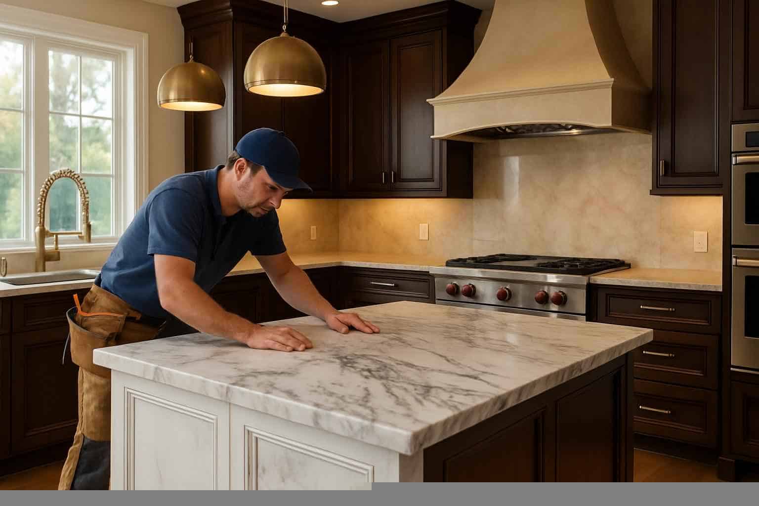 Kitchen Island Installation Contractor in Marble Falls TX