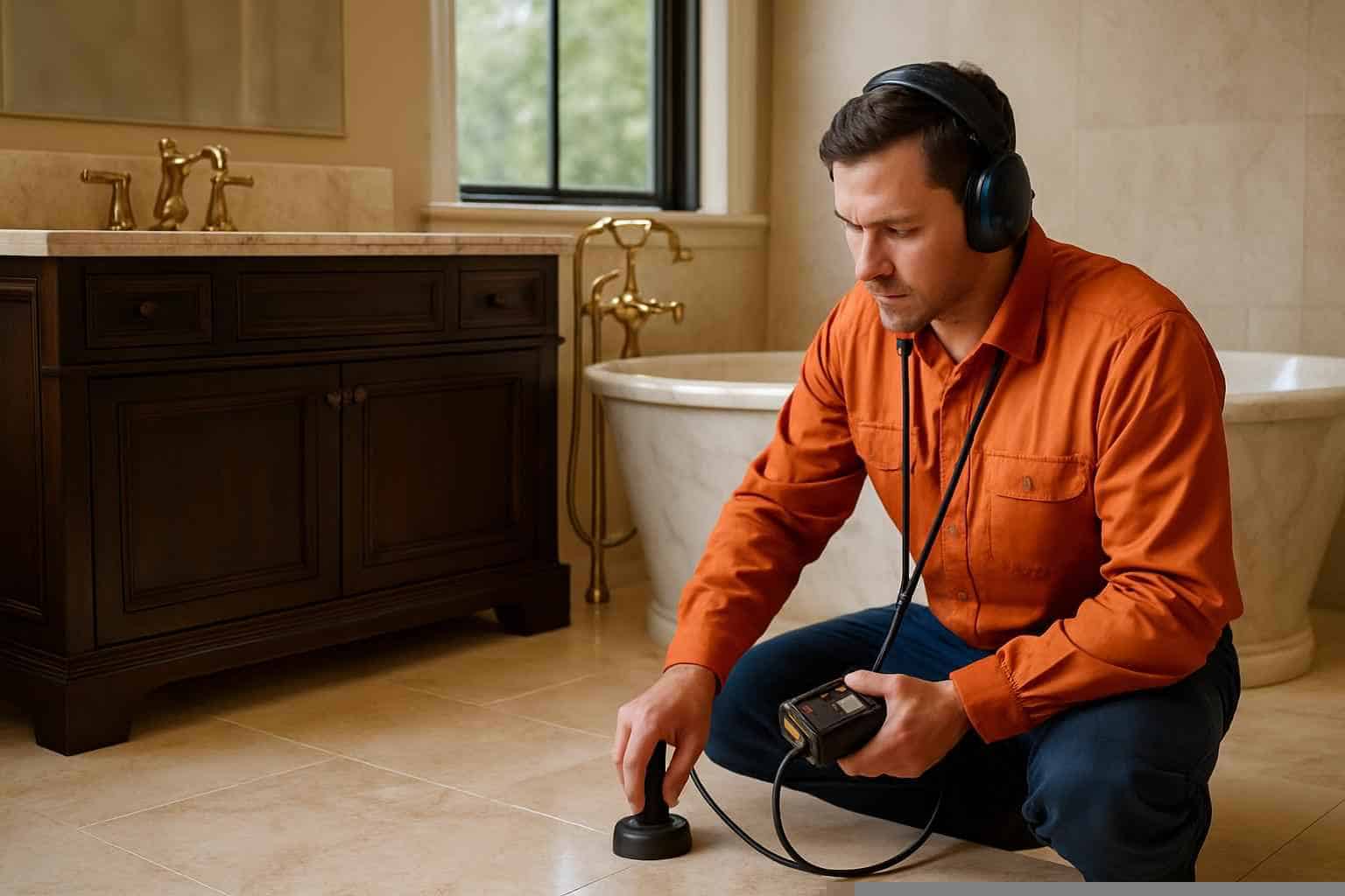 Leak Detection Service in Marble Falls TX