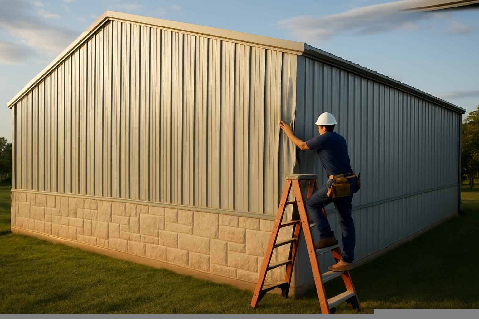 Metal Building Construction Contractor In Marble Falls TX Metal Building Repair Service in Marble Falls TX