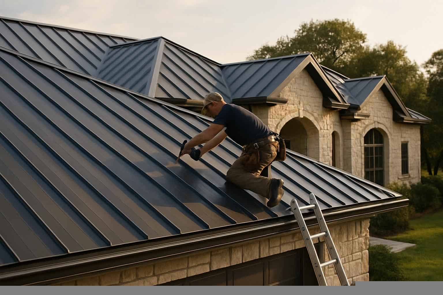 Metal Roof Installation Service in Burnet TX