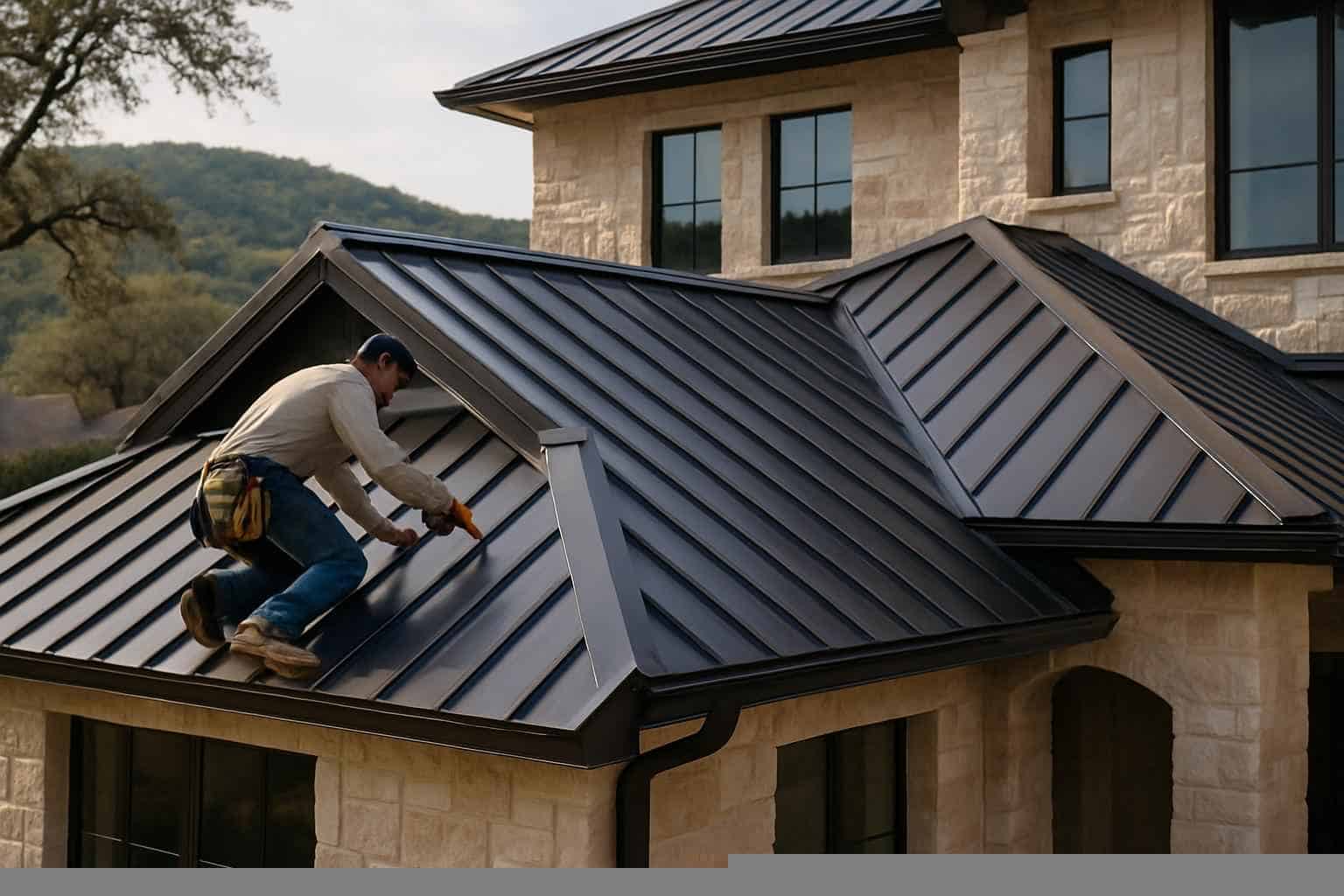 Metal Building Construction Contractor In Fischer TX Metal Roof Installation Service in Fischer TX