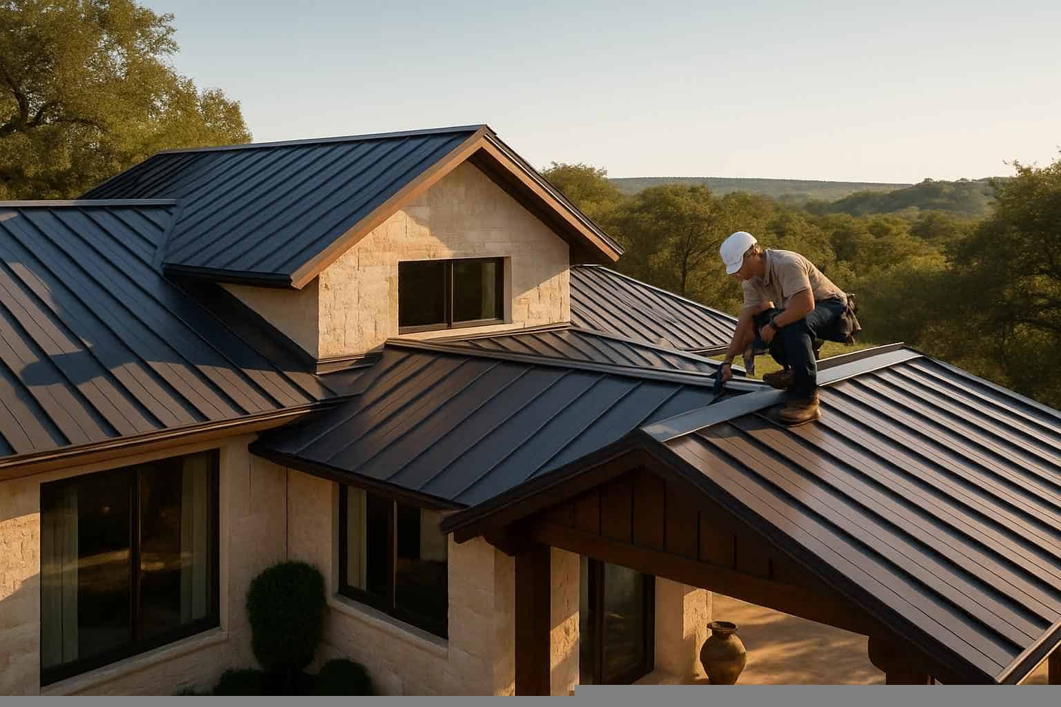 Metal Roofing Contractor in Fischer TX