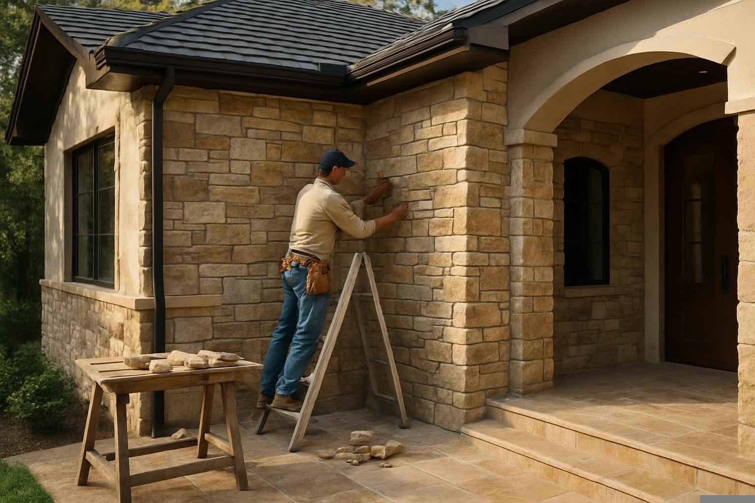 Natural Stone Siding Contractor in Fischer TX