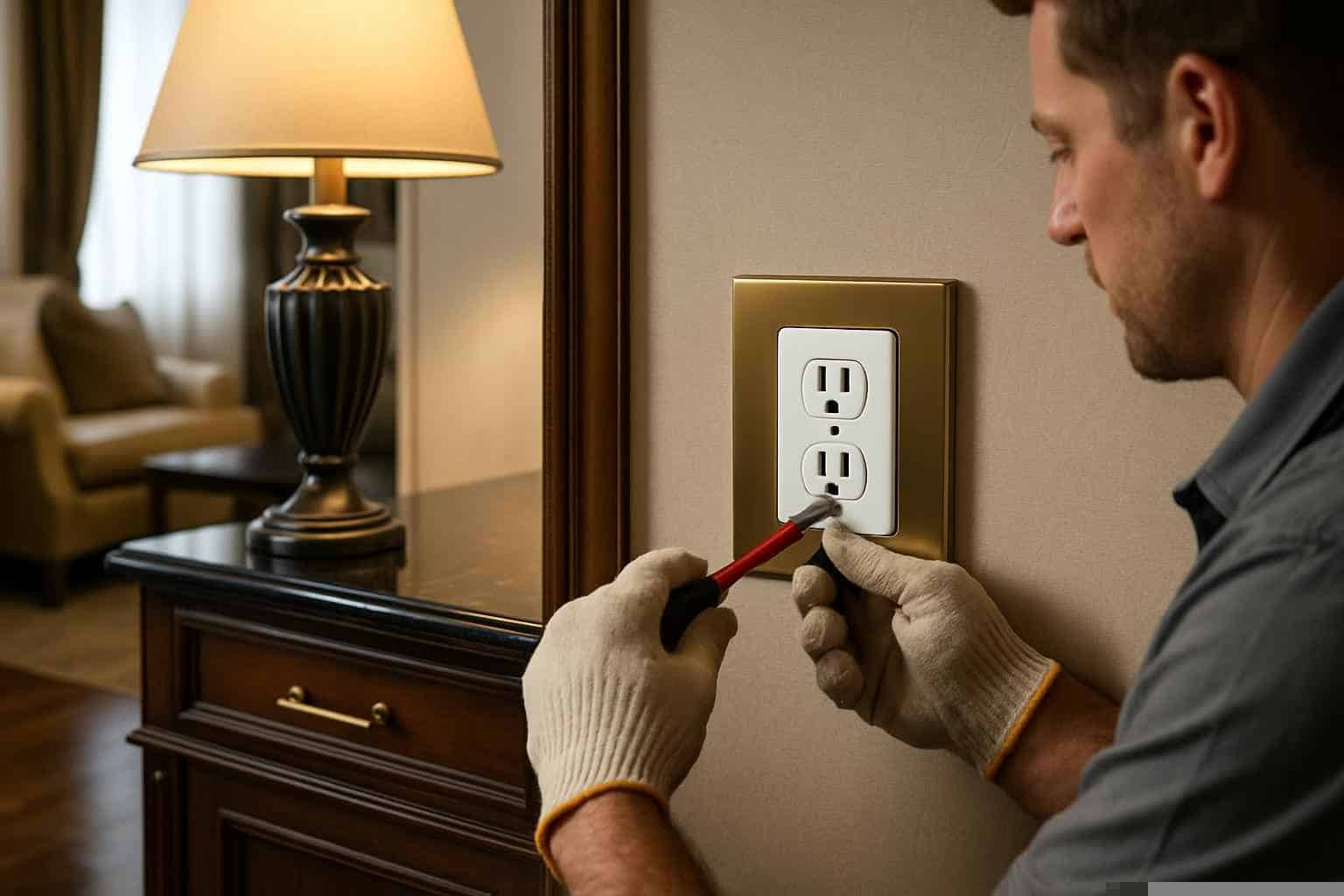 Outlet Repair Service in Burnet TX