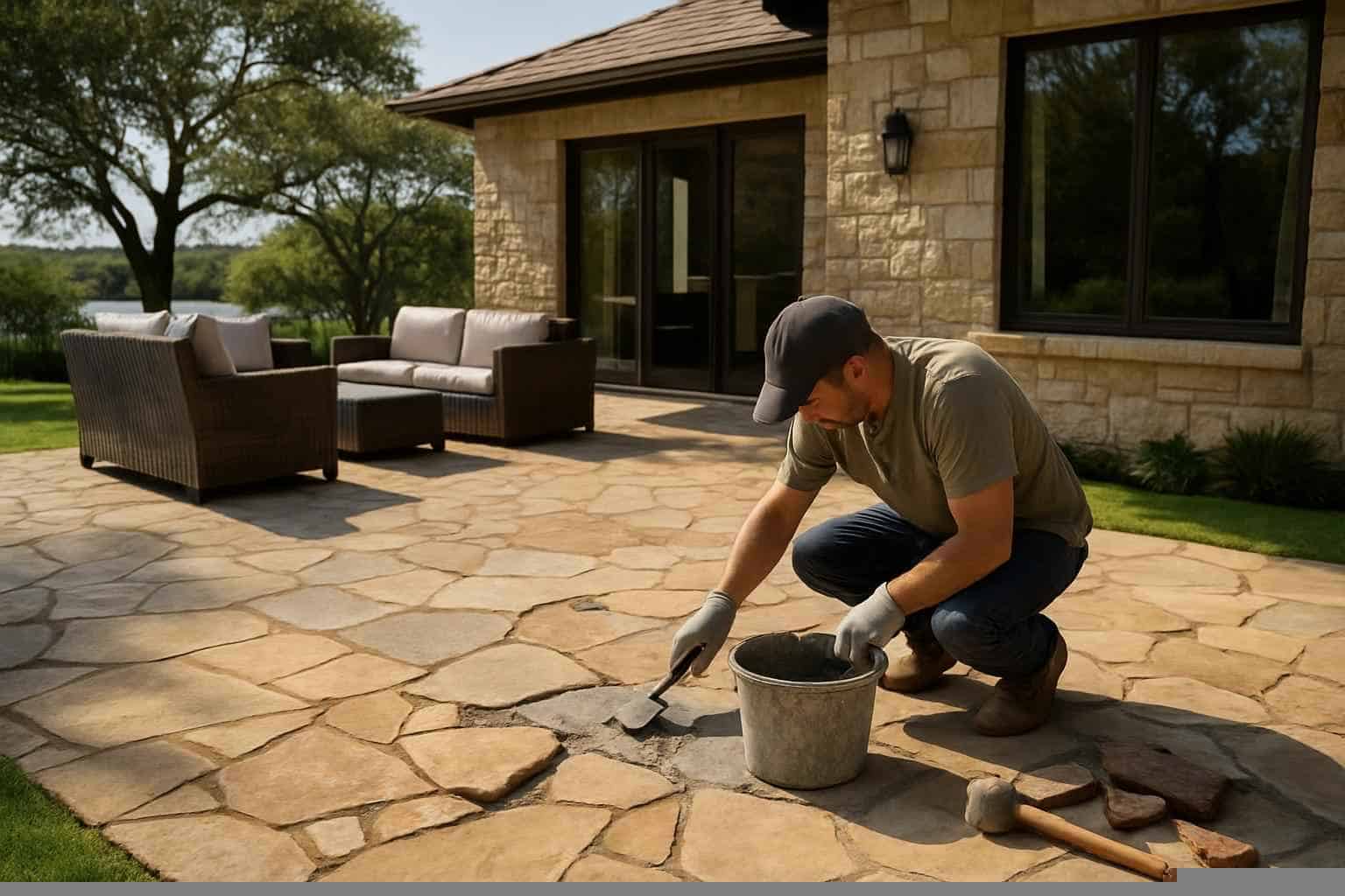 Patio Repair Service in Marble Falls TX
