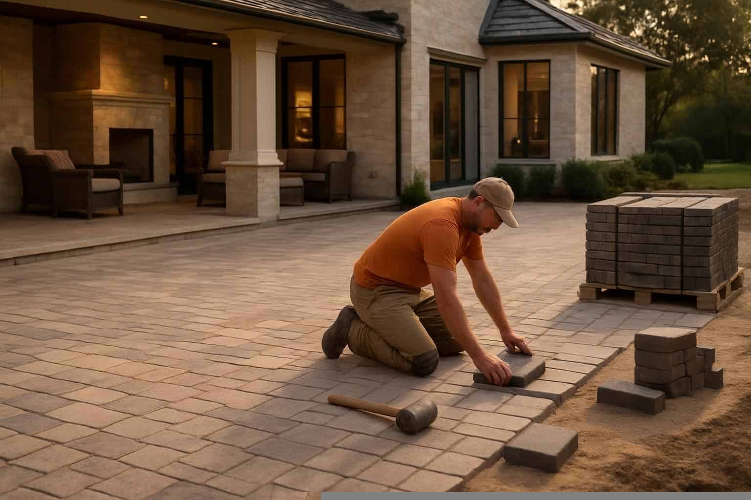 Paver Patio Installation Company in Burnet TX