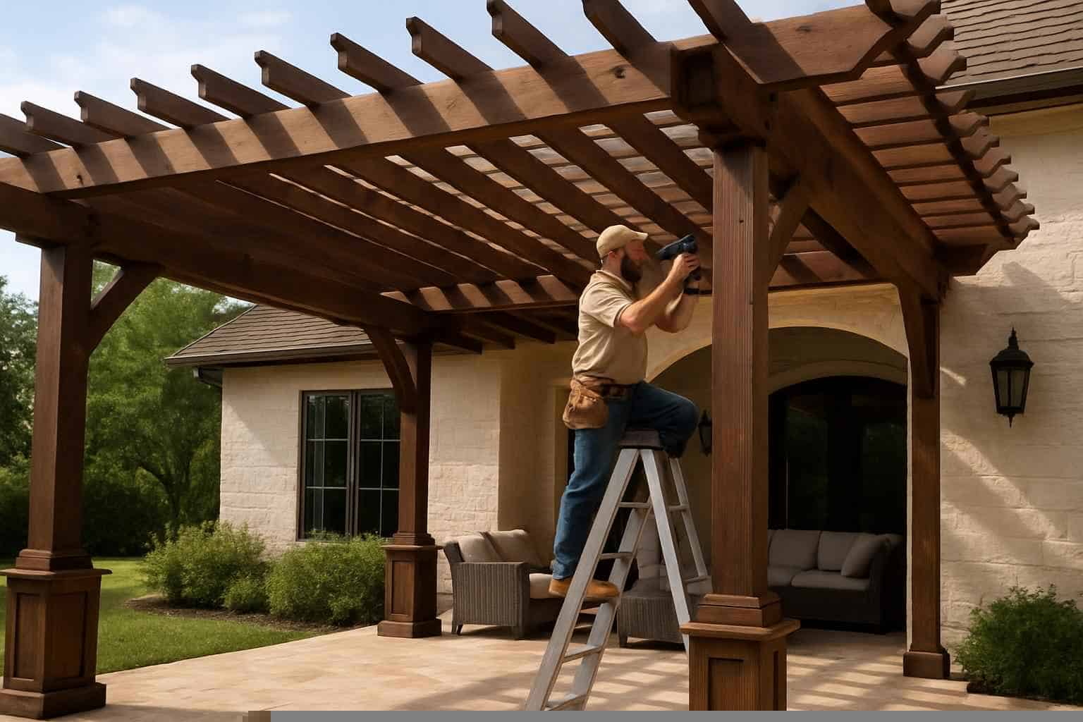 Pergola Repair Service in Burnet TX
