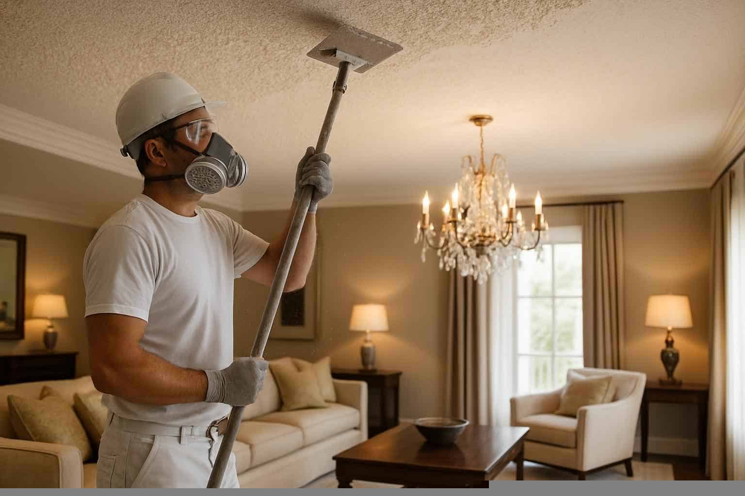 Popcorn Ceiling Removal Service in Marble Falls TX