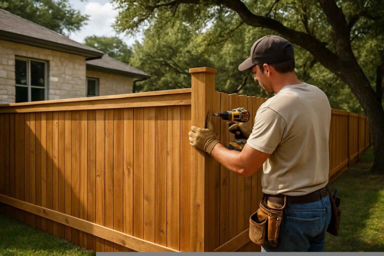 privacy fence installer in fischer tx