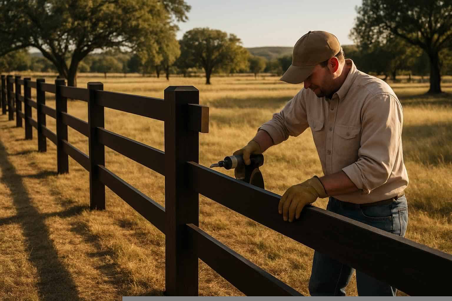 Ranch Fence Builder in Burnet TX