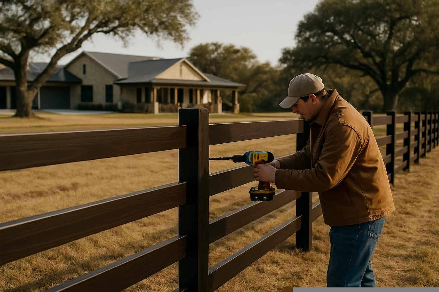 Ranch Fence Builder in Fischer TX