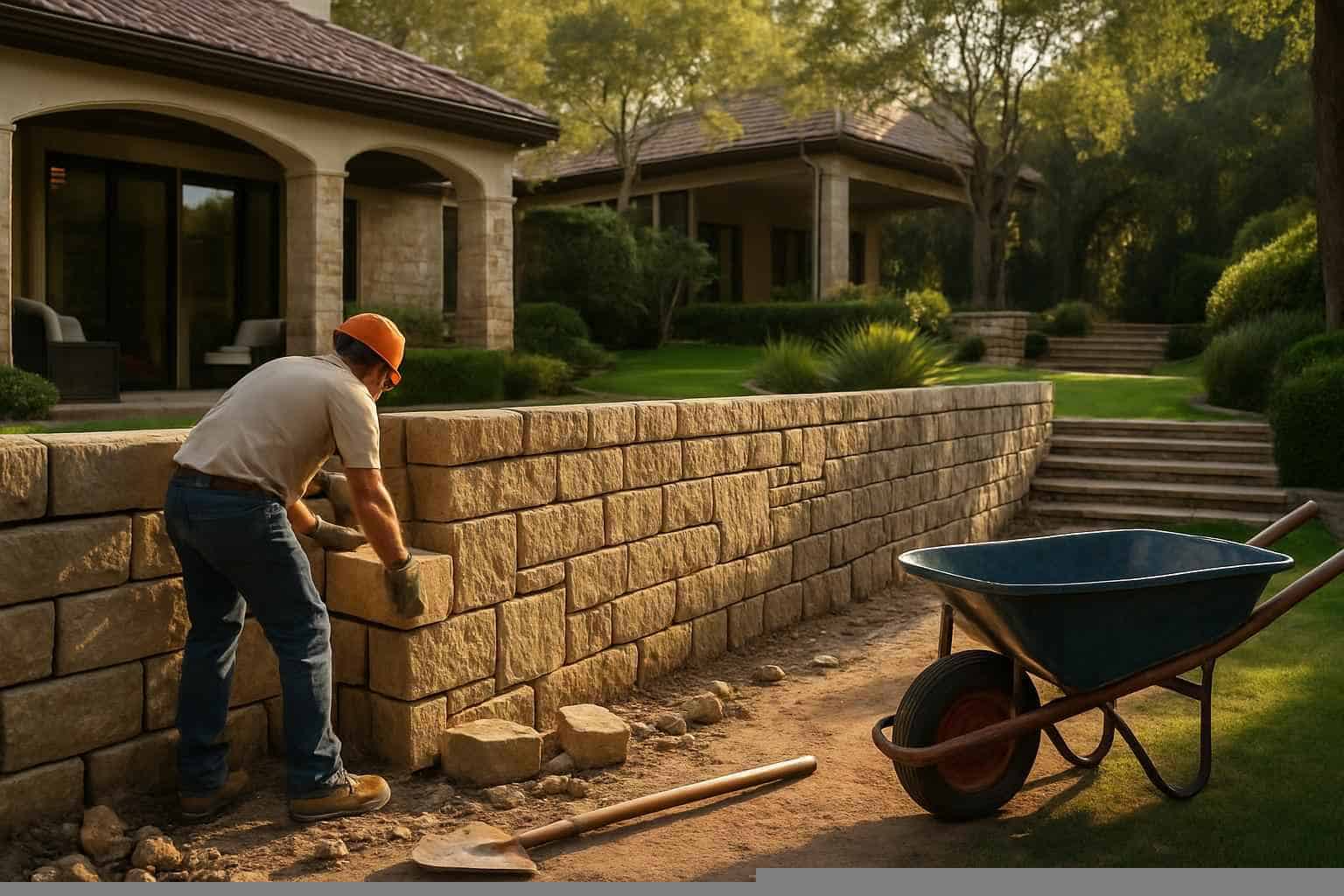 Retaining Wall Contractor In Burnet TX Retaining Wall Repair Service in Burnet TX