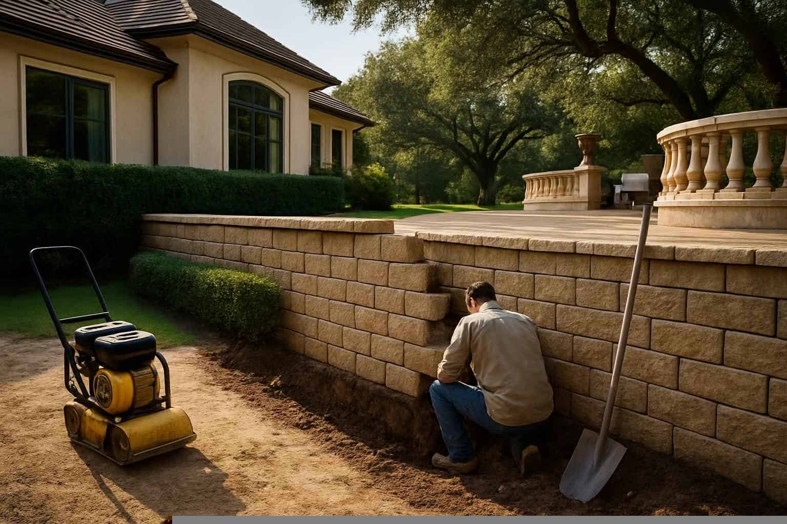 Retaining Wall Repair Service in Fischer TX