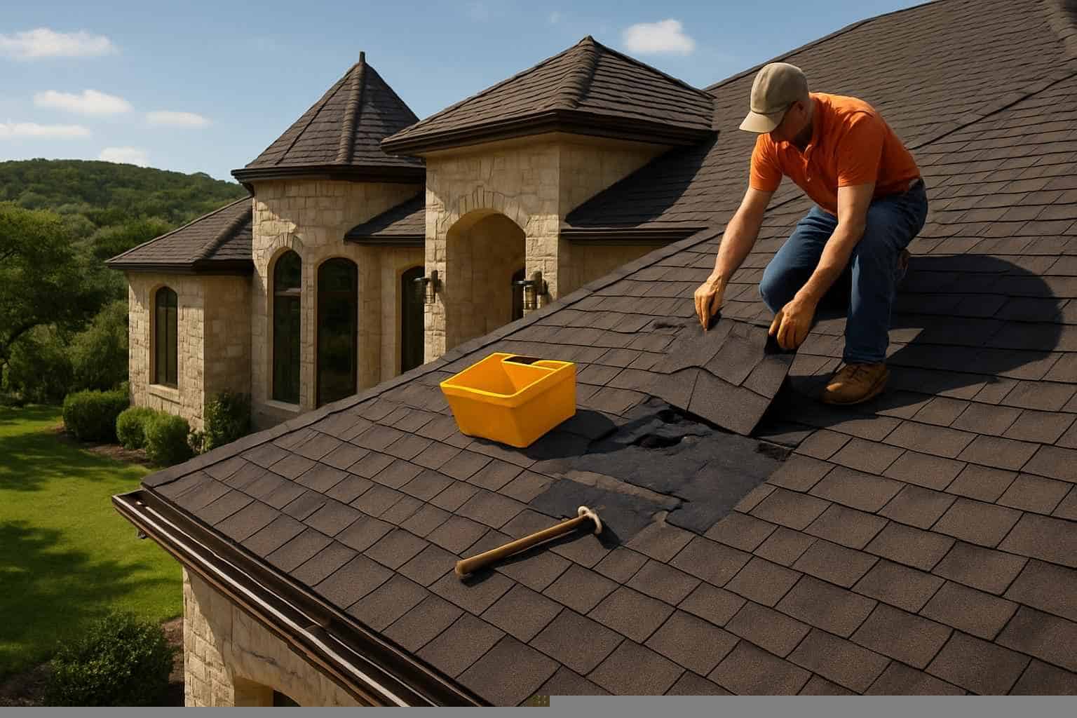Roof Repair Service in Fischer TX