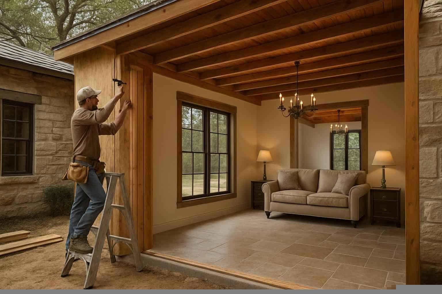Luckenbach Texas General Contracting Services Room Addition Contractor In Luckenbach TX