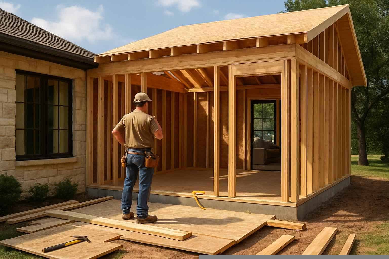 Pontotoc Texas General Contracting Services Room Addition Contractor in Pontotoc TX