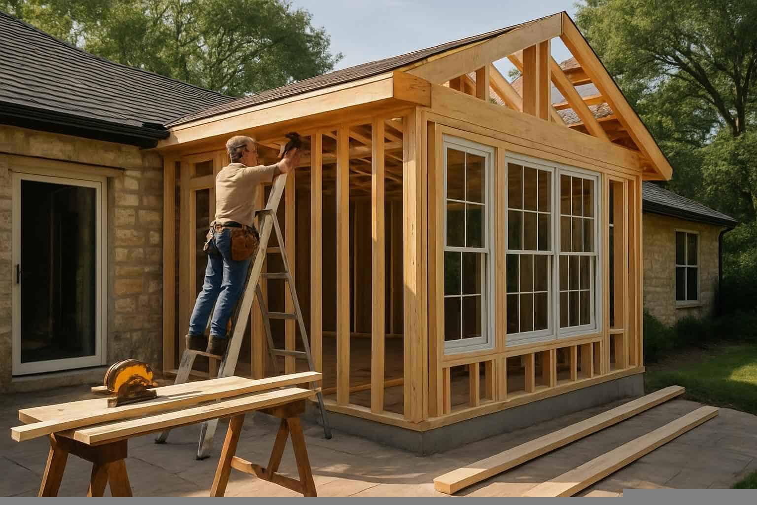 Waring Texas General Contracting Services Room Addition Contractor in Waring TX