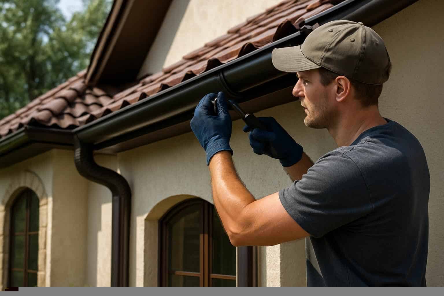 Gutter Installation Contractor In Fischer TX Seamless Gutter Installer in Fischer TX