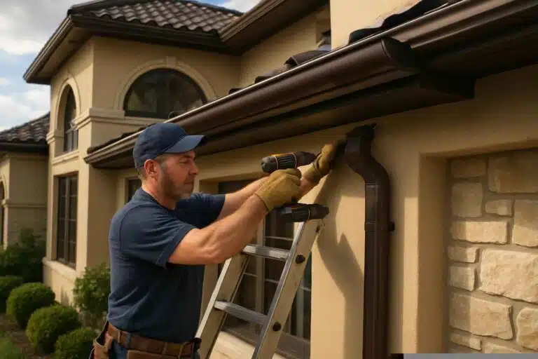 Gutter Installation Contractor In Marble Falls TX seamless gutter installer in marble falls tx