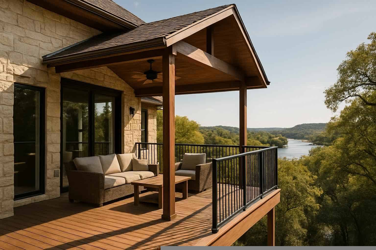 Deck Construction Contractor In Marble Falls TX Second Story Deck Builder in Marble Falls TX