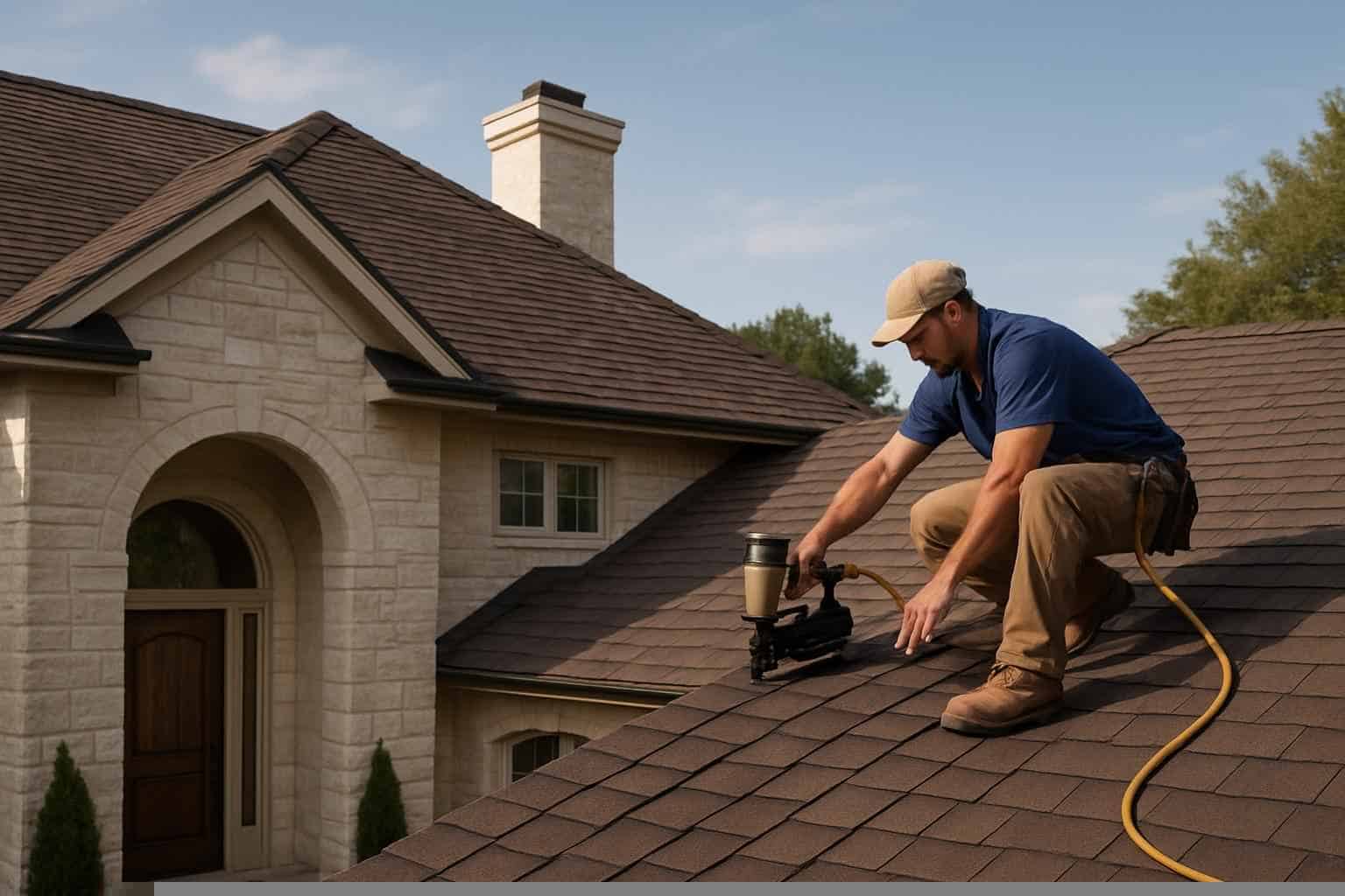 Shingle Roofing Contractor in Fischer TX