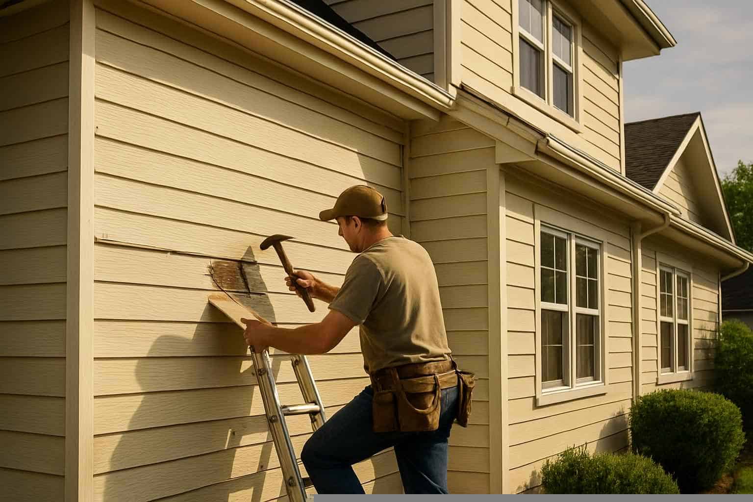 Siding Repair Service in Fischer TX