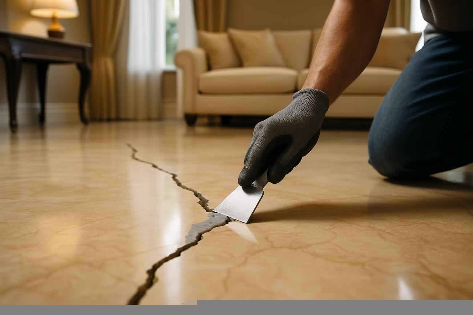 Slab Crack Repair Service in Marble Falls TX