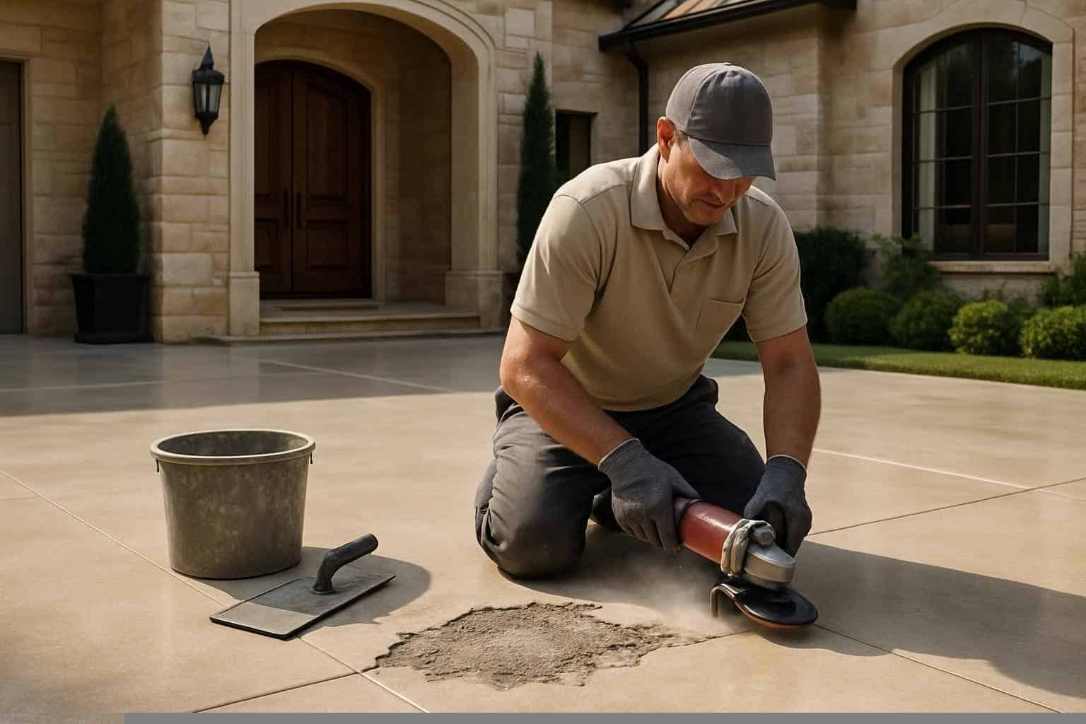 Spalling Concrete Repair Service in Burnet TX