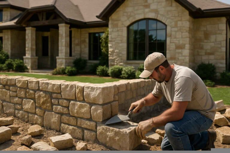 stone masonry contractor in marble falls tx