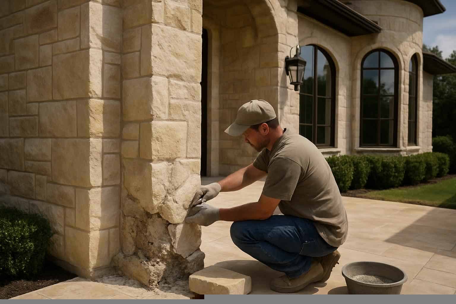 Stone Repair Service in Fischer TX