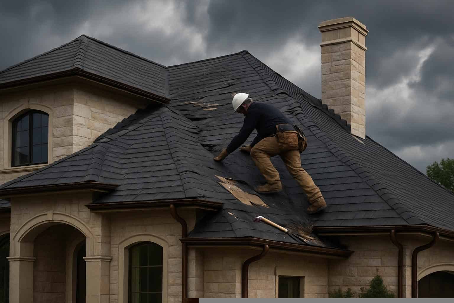 Storm Damage Roof Repair Company in Fischer TX