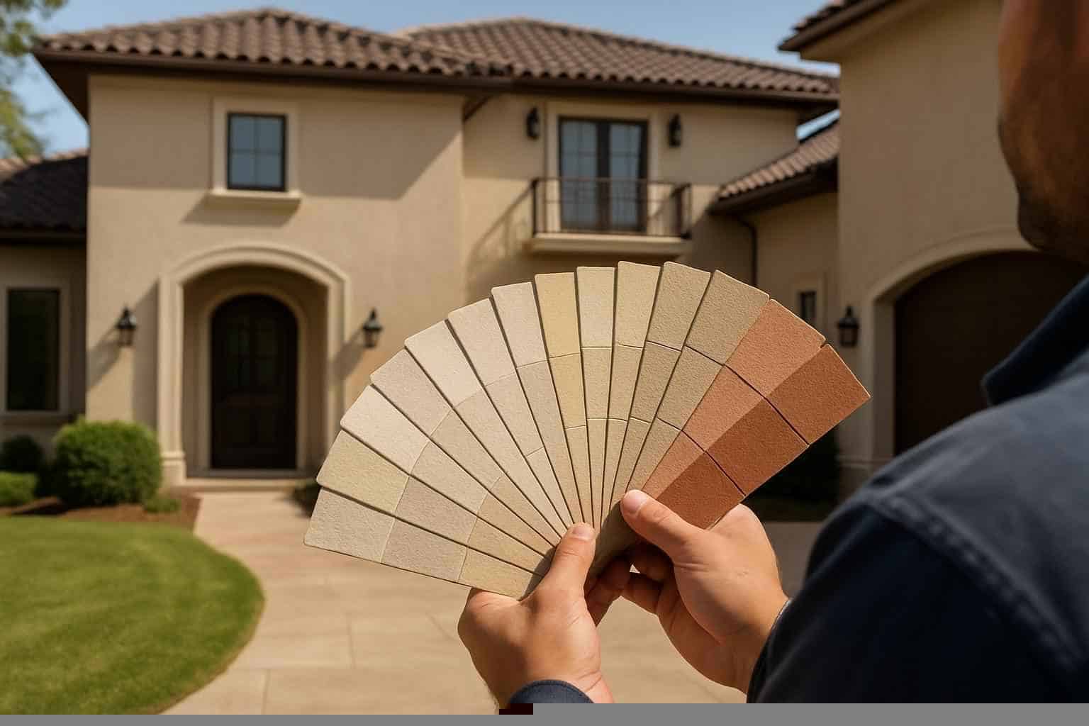 Stucco Repair Contractor In Pontotoc TX stucco color match service in pontotoc