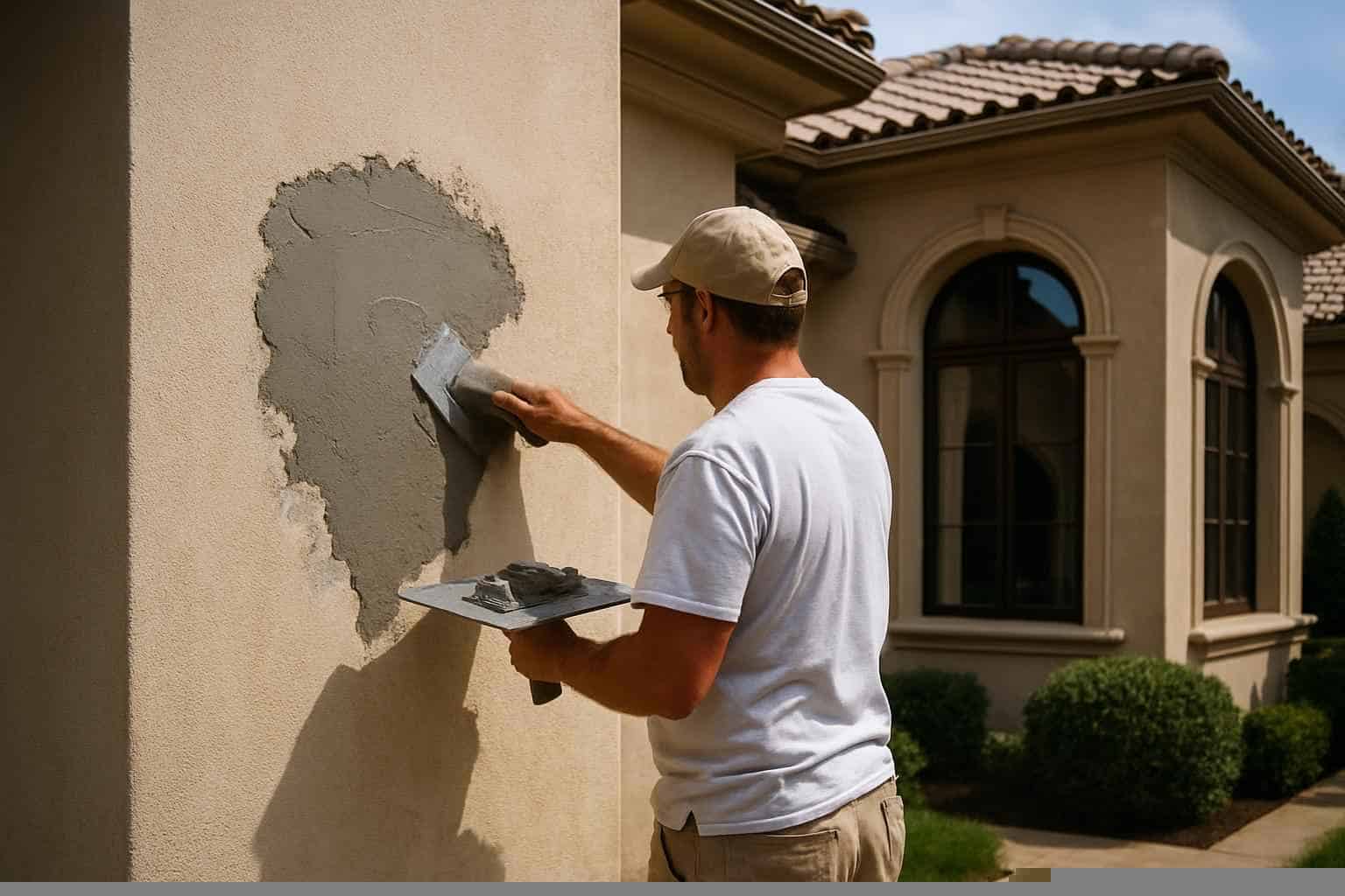 Stucco Repair Contractor In Pontotoc TX stucco patch service in pontotoc