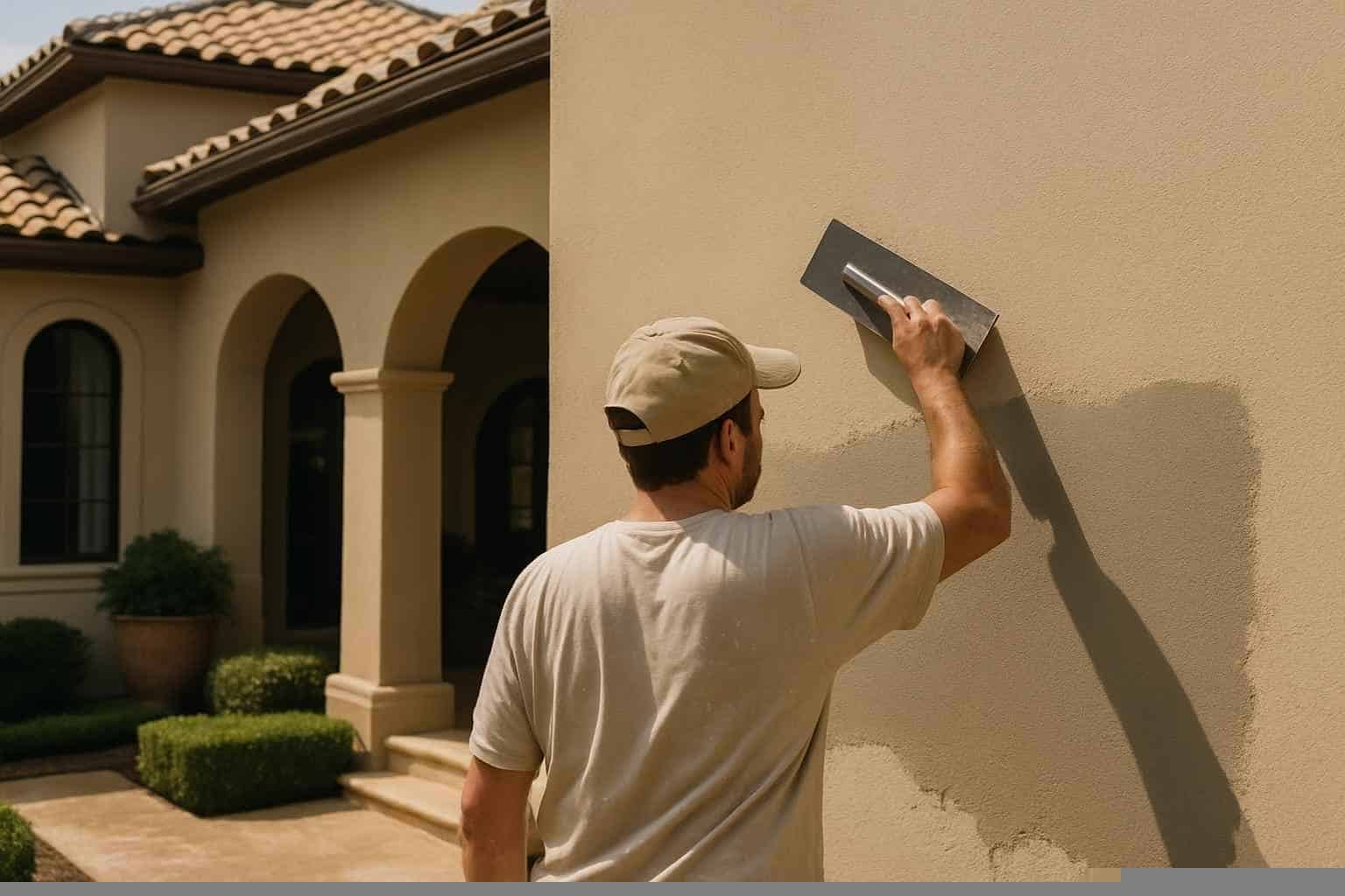 Stucco Recoat Service in Burnet TX