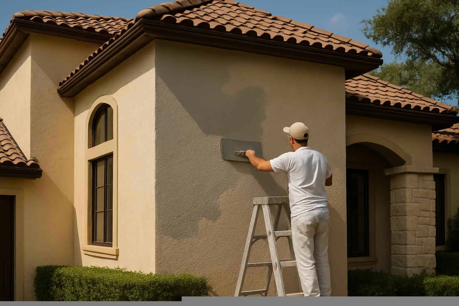 Stucco Recoat Service in Fischer TX