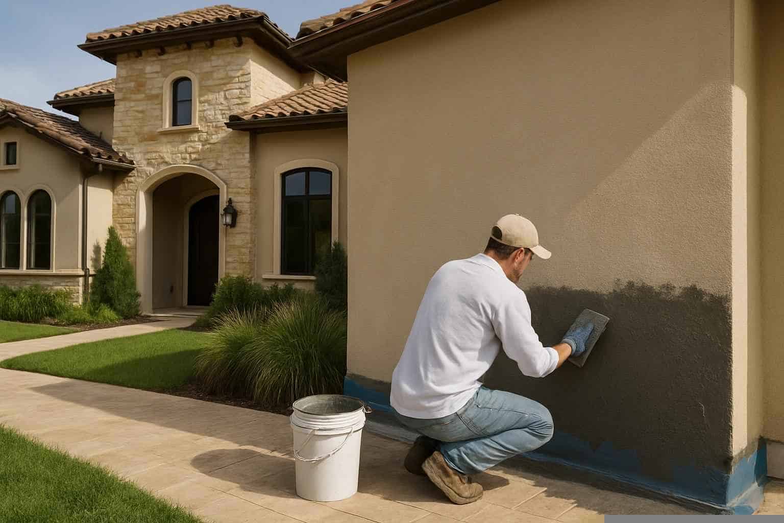 Stucco Waterproofing Service in Marble Falls TX
