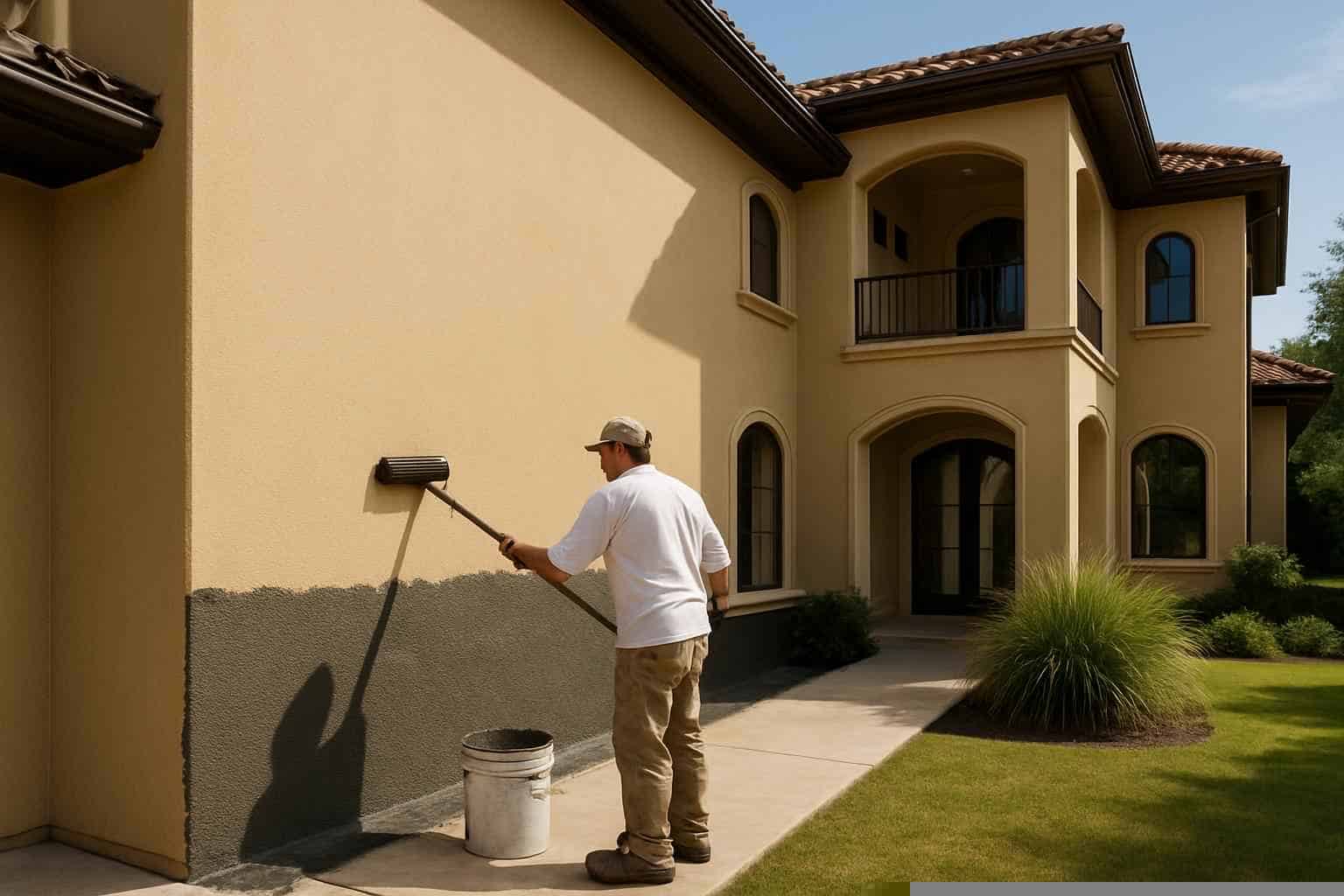 Stucco Repair Contractor In Pontotoc TX stucco waterproofing service in pontotoc