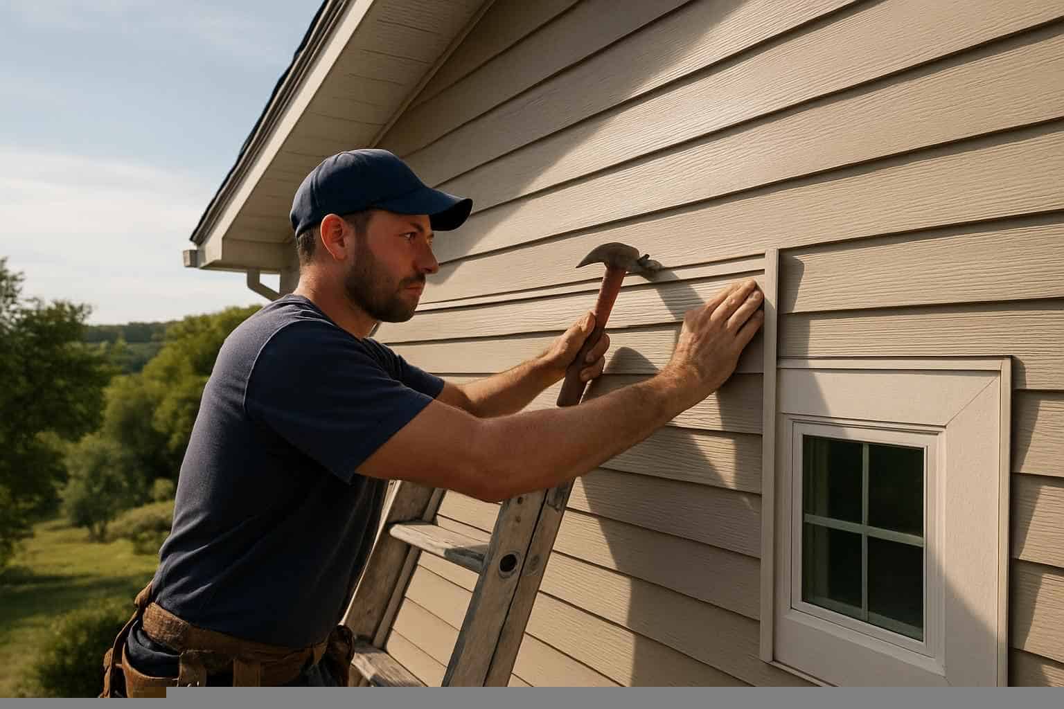 Vinyl Siding Installer in Fischer TX