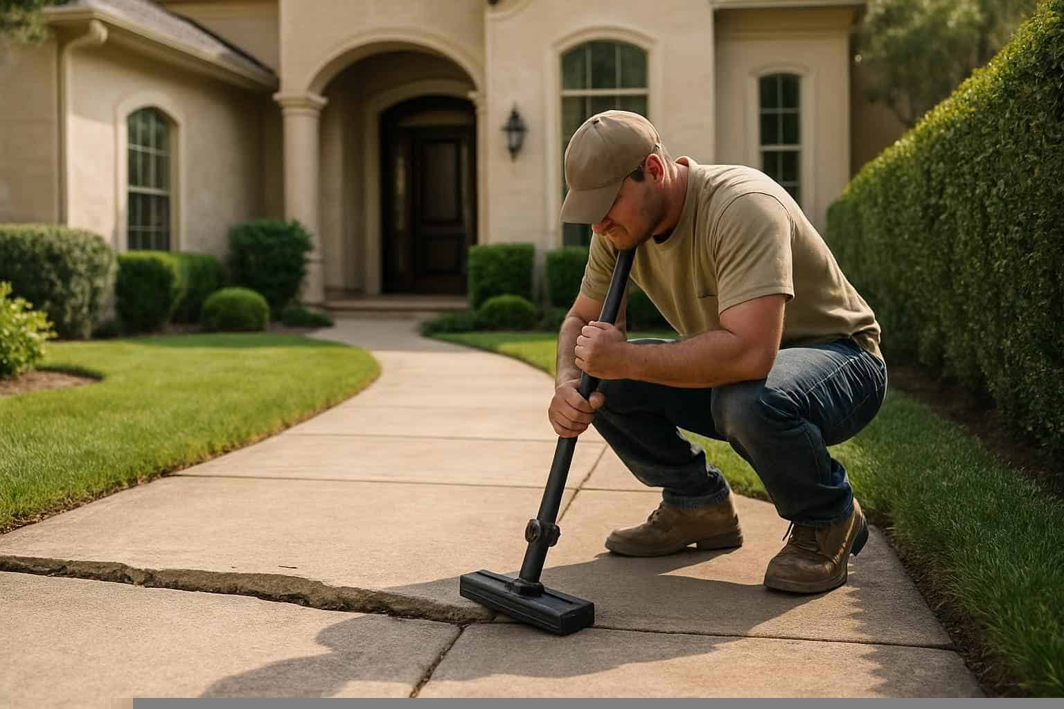 Walkway Repair Leveling Service in Fischer TX