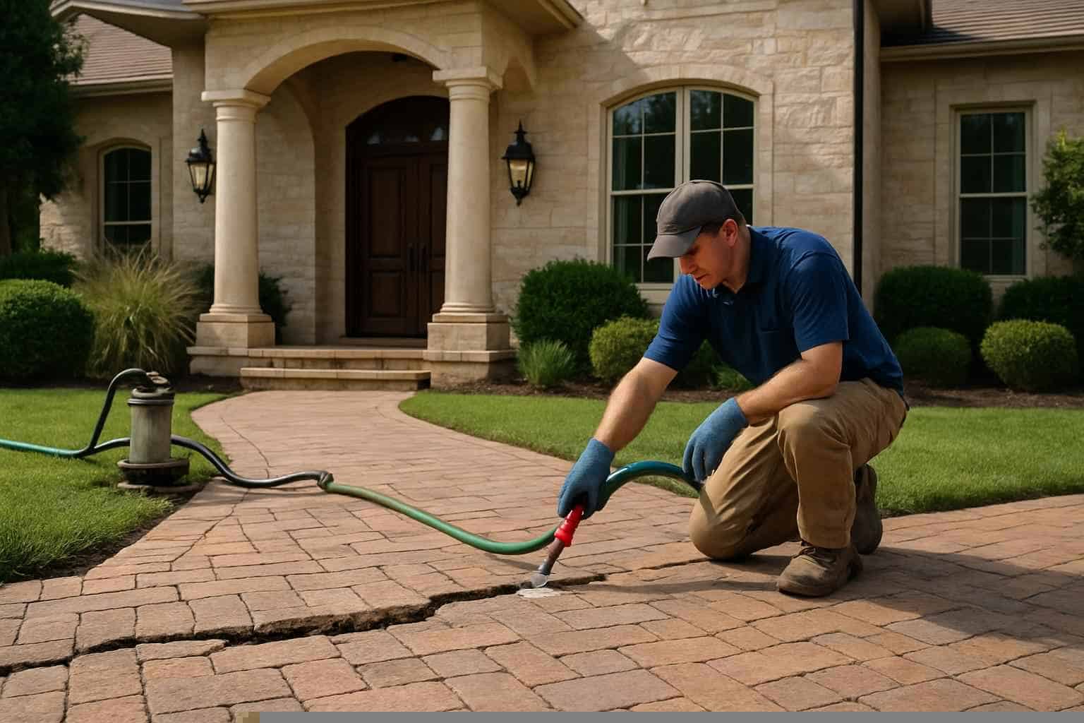 Path Walkway Contractor In Marble Falls TX Walkway Repair Leveling Service in Marble Falls TX
