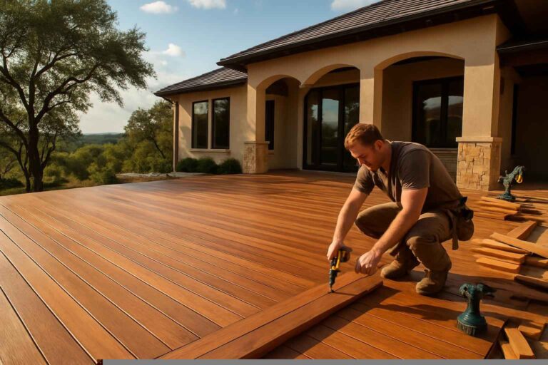 Deck Construction Contractor In Marble Falls TX wood deck builder in marble falls tx