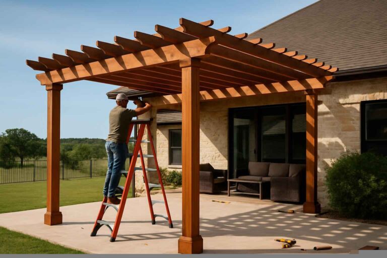 Pergola Contractor In Burnet TX Wood Pergola Builder In Burnet TX